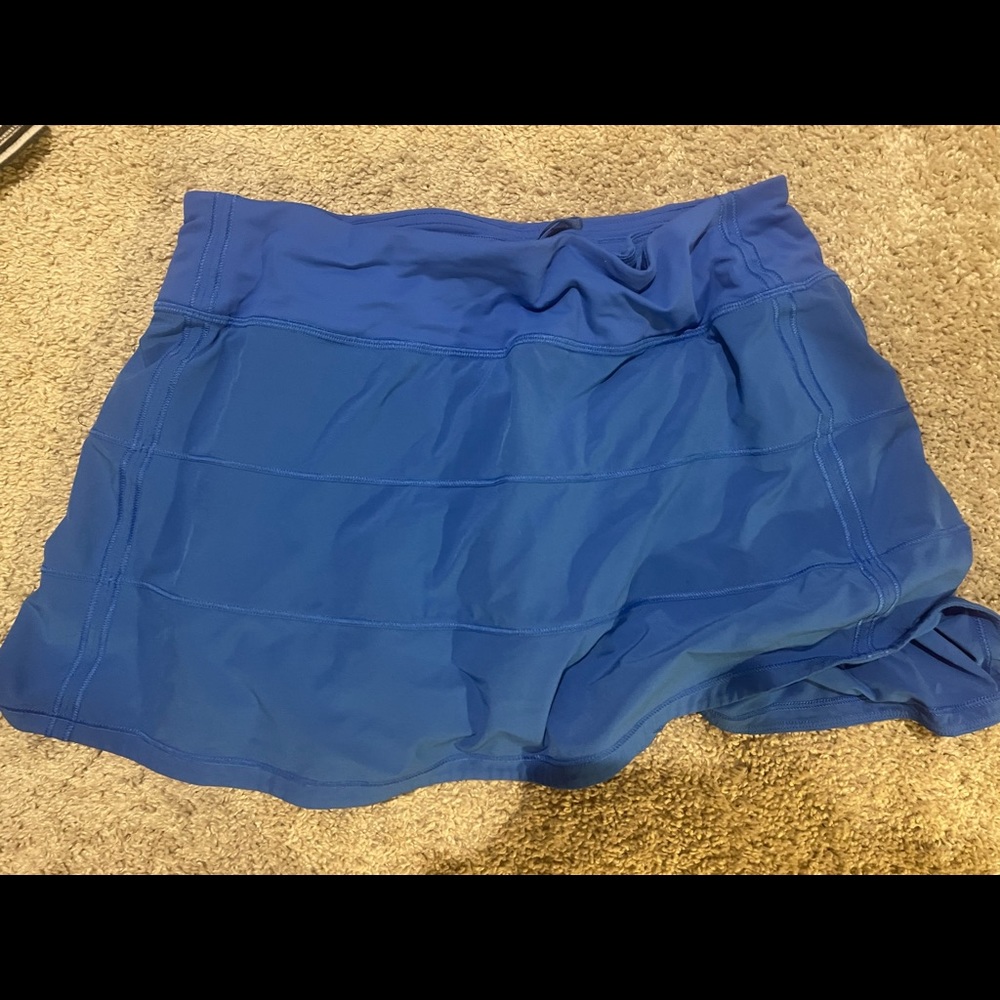 Lululemon royal blue tennis skirt
